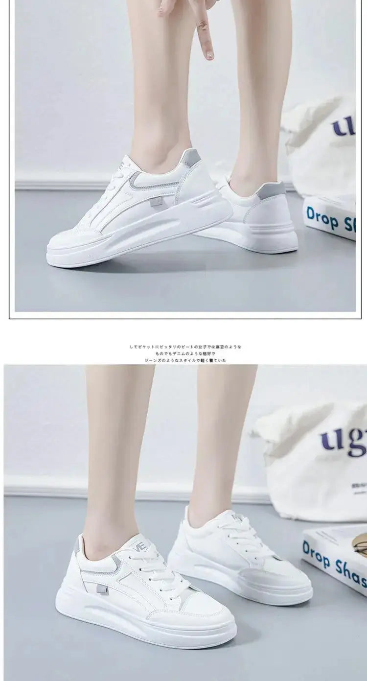 New Women's Shoes, White Winter Sneakers, Breathable Platform Shoes, Women's Tennis Shoes, Women's Fashion Casual Sneakers, Shoes MedSurgery Store For Digital Health