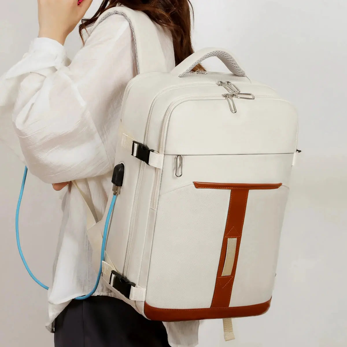 Women's backpack 2025, new casual business computer backpack, large capacity travel bag for outdoor travel, school bag for students, business travel, commuting, MedSurgery Store For Digital Health class.