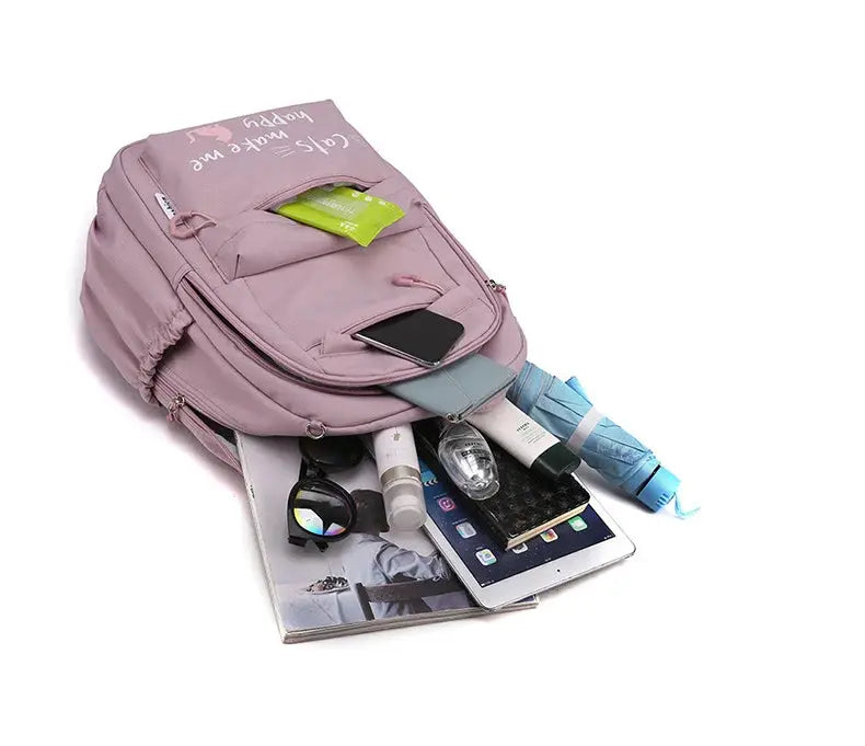 Girls school backpack, children's backpack, boy, teenager, primary class school backpack, women's backpack, teenage backpack kit MedSurgery Store For Digital Health