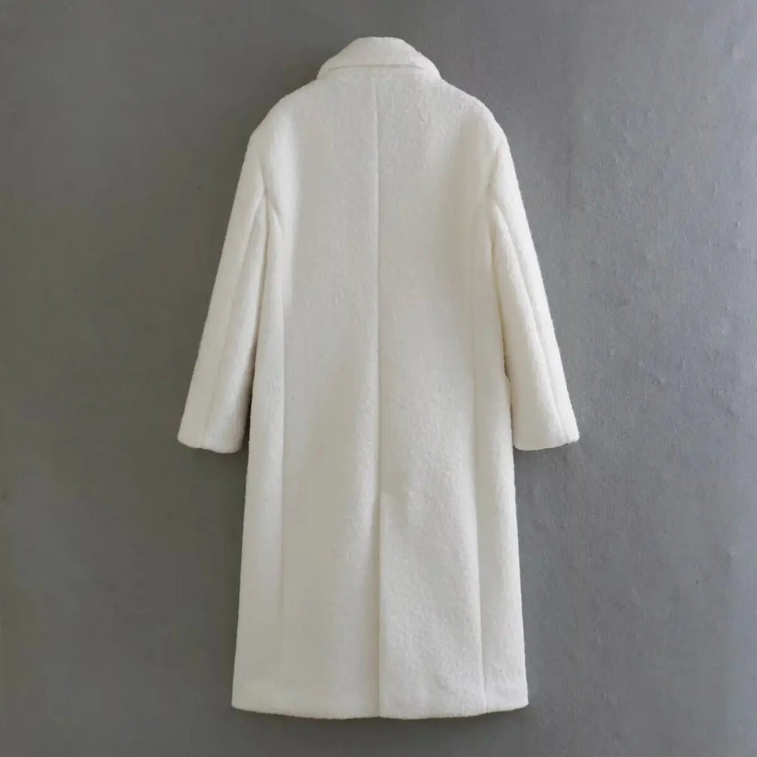 2025 Women's wool long cardigan Autumn Winter women's cashmere coat medium long wool blends long sleeve elegant single breasted clothing MedSurgery Store For Digital Health
