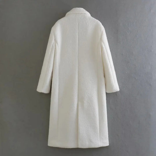 2025 Women's wool long cardigan Autumn Winter women's cashmere coat medium long wool blends long sleeve elegant single breasted clothing MedSurgery Store For Digital Health