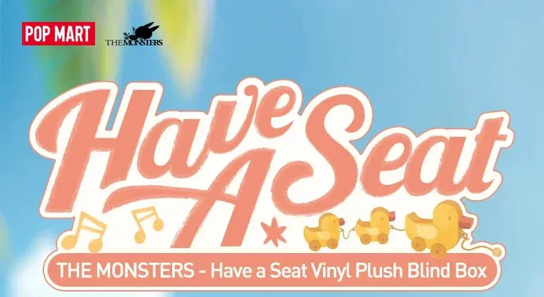 POP MART The Monsters Have A Seat Series keychain with pendant plush vinyl blind box toys mystery box MedSurgery Store For Digital Health