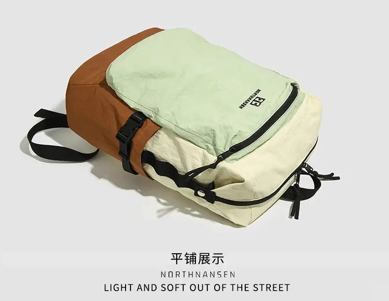 Outdoor double shoulder backpack for women, large capacity. It is portable and suitable for commuting, traveling. It is a cas MedSurgery Store For Digital Health