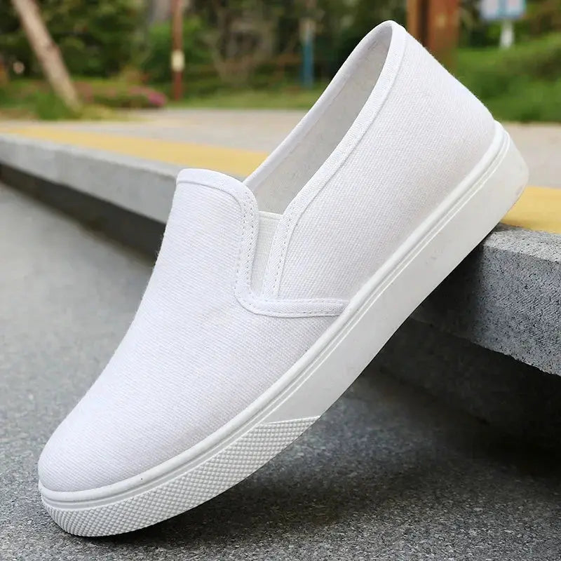 Women's shoes, traditional summer breathable fabric shoes, slip-resistant, white, free shipping MedSurgery Store For Digital Health