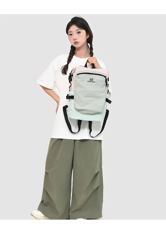 Outdoor double shoulder backpack for women, large capacity. It is portable and suitable for commuting, traveling. It is a cas MedSurgery Store For Digital Health