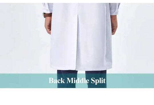 Cheap white lab coat for women, men, students, chemistry, healthcare professional, nurse, long sleeve, doctor's lab coat XK002 MedSurgery Store For Digital Health