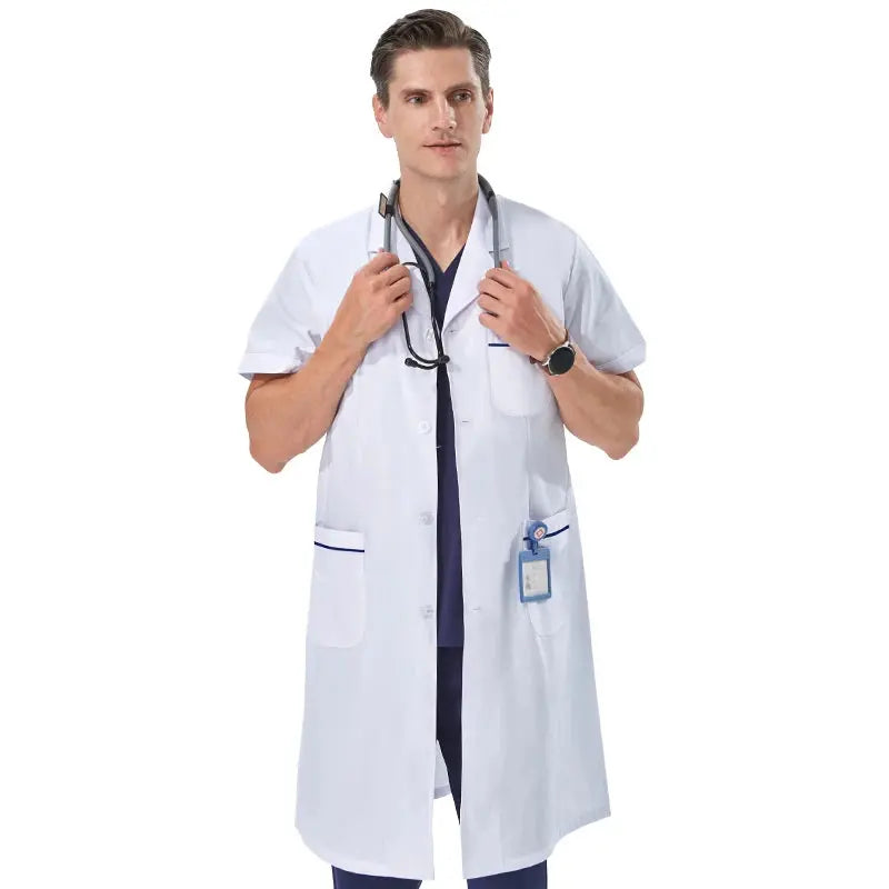 Cheap white lab coat for women, men, students, chemistry, healthcare professional, nurse, long sleeve, doctor's lab coat XK002 MedSurgery Store For Digital Health