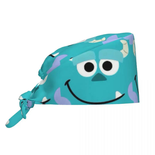 Customized adjustable work cap with Monsters University cartoon, surgical cap for men and women, surgical cap for nursing, doctor and surgeon MedSurgery Store For Digital Health