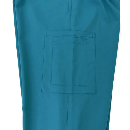 Women's gown set, V-neck pocket top, exfoliating jogging pants with drawstring, nursing scrubs, surgical scrubs CJdropshipping