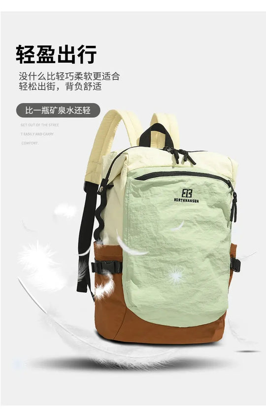 Outdoor double shoulder backpack for women, large capacity. It is portable and suitable for commuting, traveling. It is a cas MedSurgery Store For Digital Health