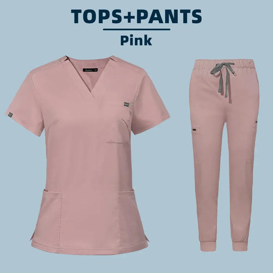 Wholesale, operating room scrubs, Hospital scrub set, medical supplies, Dental surgical scrub suit for nurse, CJdropshipping workwear