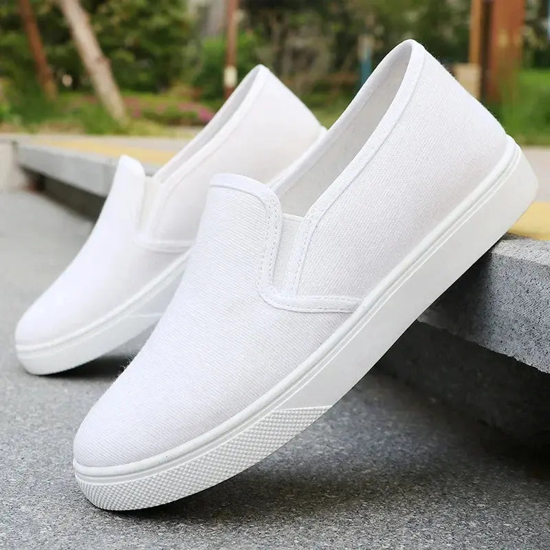 Women's shoes, traditional summer breathable fabric shoes, slip-resistant, white, free shipping MedSurgery Store For Digital Health