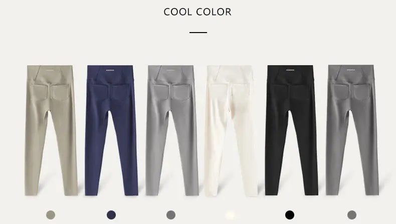 BIVIGAOS 2025 Spring Summer back pocket Sharkskin Leggings women's tight white Casual sport Fitness Leggings Leggings skinny pants MedSurgery Store For Digital Health