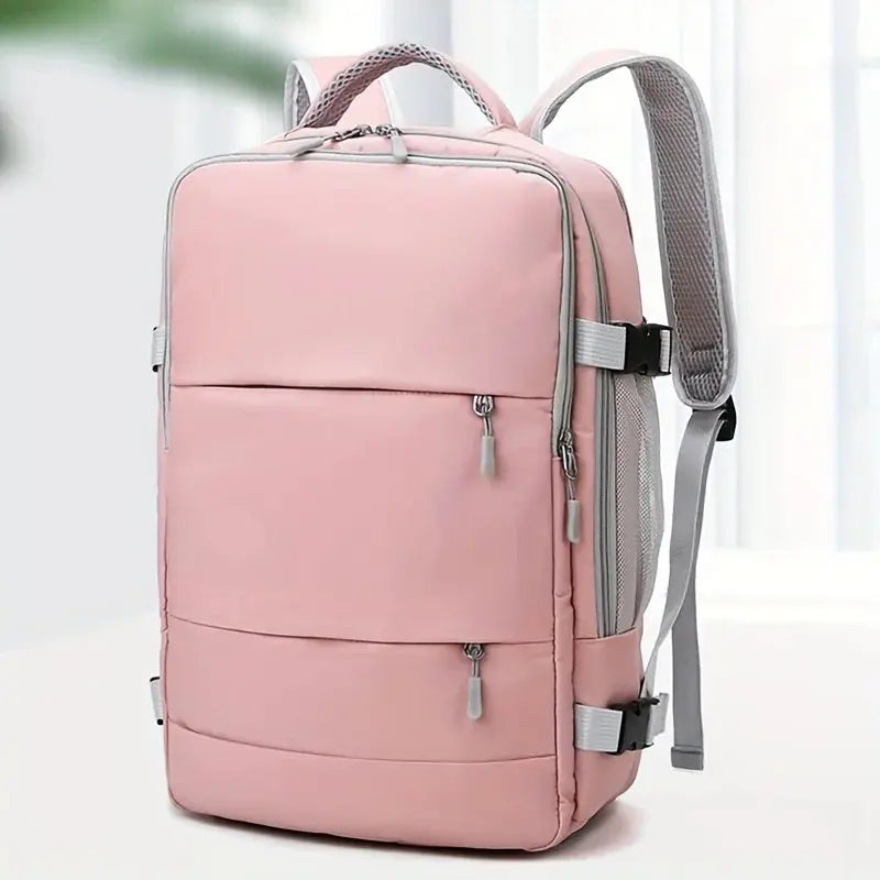 Women's large capacity travel backpack, multifunction, shoe storage, multi-layer, dry and wet separation, waterproof MedSurgery Store For Digital Health