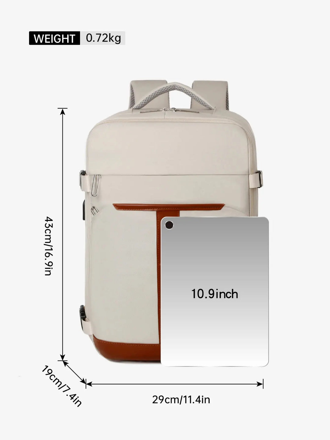 Women's backpack 2025, new casual business computer backpack, large capacity travel bag for outdoor travel, school bag for students, business travel, commuting, MedSurgery Store For Digital Health class.