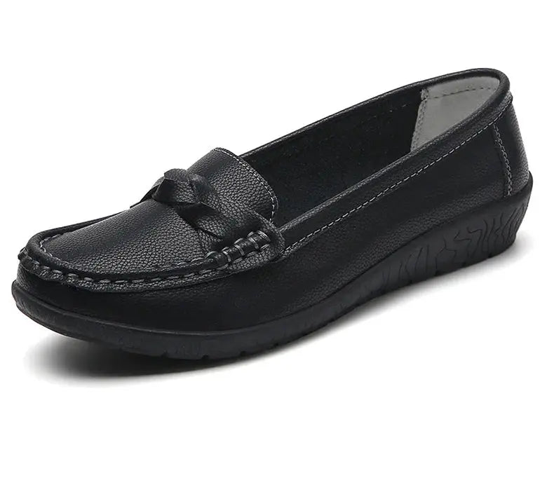 Women's Shoes 2025, New Soft Leather Flat Shoes, Women's Loafers, Casual Flat Shoes, Women's Shoes, White Shoes for Women MedSurgery Store For Digital Health