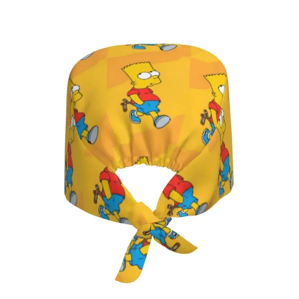 Personalized adjustable work cap with brain explosion, Simpsons surgical cap, surgical cap for nursing, doctor, surgeon, for Chef MedSurgery Store For Digital Health