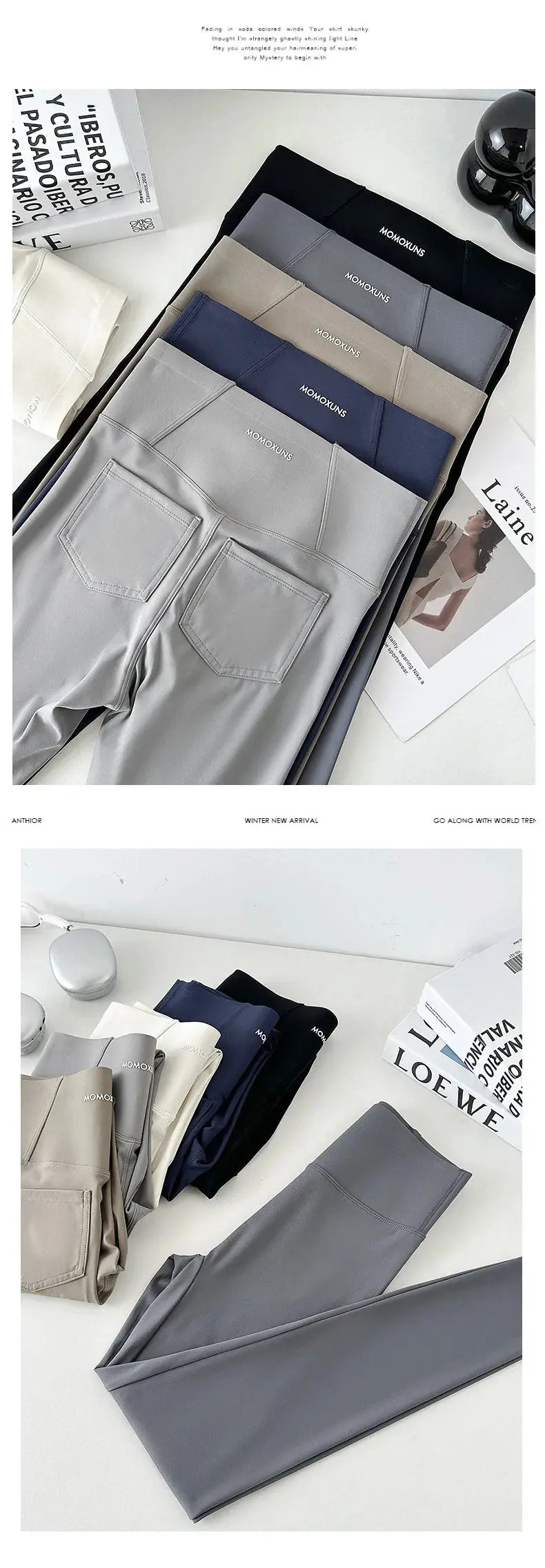 BIVIGAOS 2025 Spring Summer back pocket Sharkskin Leggings women's tight white Casual sport Fitness Leggings Leggings skinny pants MedSurgery Store For Digital Health