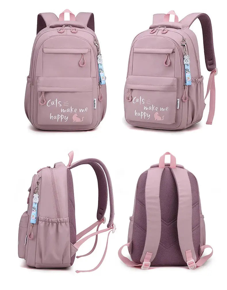Girls school backpack, children's backpack, boy, teenager, primary class school backpack, women's backpack, teenage backpack kit MedSurgery Store For Digital Health