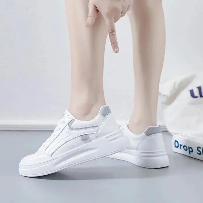 New Women's Shoes, White Winter Sneakers, Breathable Platform Shoes, Women's Tennis Shoes, Women's Fashion Casual Sneakers, Shoes MedSurgery Store For Digital Health