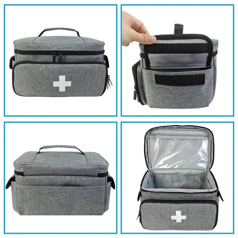 Home travel first aid kit bag for home, medical carry bag, multifunctional storage organizer, layered medicine boxes, medicine cabinetMedSurgery Store For Digital Health100500878782364105 - blackBlackHome travel first aid kit bag for home, medical carry bag, multifunctional storage organizer, layered medicine boxes, medicine cabinet.