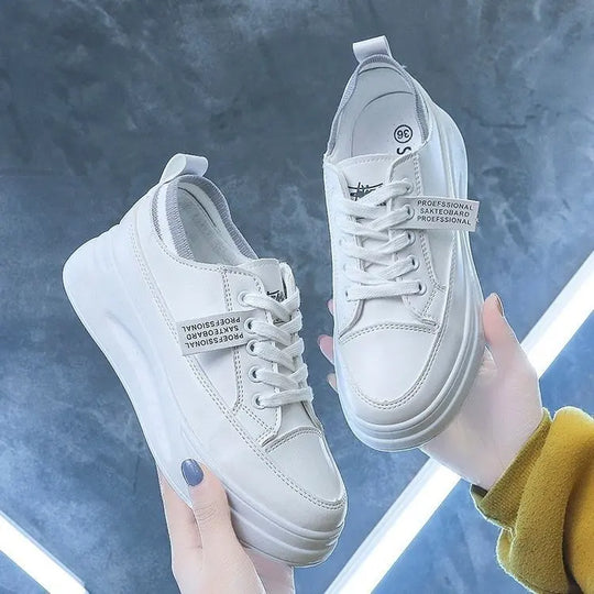 Fashion Sports High Casual Shoes White Shoes White Shoes Women MedSurgery Store For Digital Health