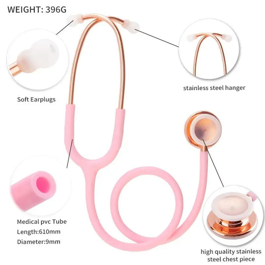 Double-sided medical stethoscope, professional - Medical equipment.Medical equipmentodsers - fulfillment - serviceMedSurgery Store For Digital Health1005009192649741 - Pink - Rose Gold - United StatesPink - Rose GoldUnited StatesDouble-sided medical stethoscope, professional - Medical equipment.
