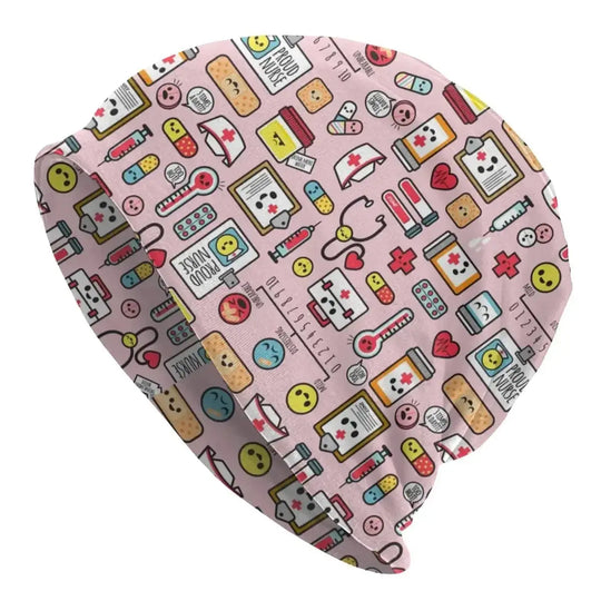 Unisex warm winter beanie for women, knitted beanies, fashionable nursing pattern nurse beanie, outdoor health care beanies, men's beaniesMedSurgery Store For Digital HealthMedSurgery Store For Digital Health1005008428298148 - 10 - Skullies Beanies Hat10Skullies Beanies HatWarm winter beanie Unisex beanie for women, knitted beanies, fashionable nursing pattern nurse beanie, outdoor health care beanies, men's beanies