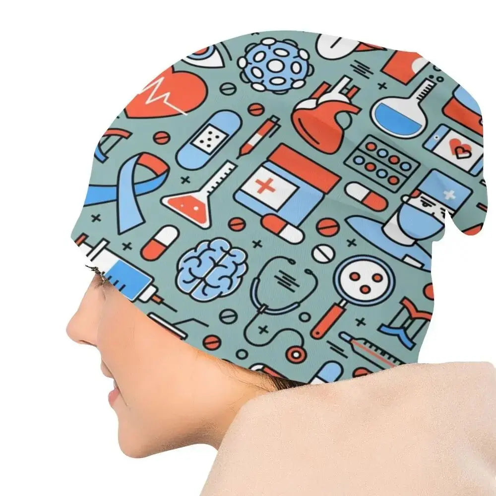 Unisex Winter Warm Hat for Women Knitted Beanies Fashion Nursing Pattern Nurse Cap Outdoor Health Care Caps for MenMedSurgery Store For Digital HealthMedSurgery Store For Digital Health1005008428298148 - 1 - Skullies Beanies Hat1Skullies Beanies HatUnisex Winter Warm Hat for Women Knitted Beanies Fashion Nursing Pattern Nurse Cap Outdoor Health Care Caps for Men