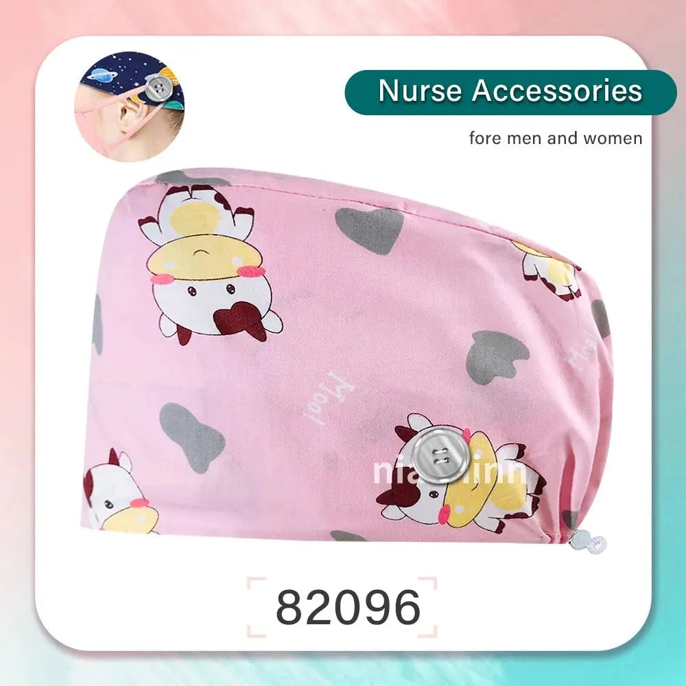 Pure Cotton Nurse Cap for Pet Hospital, Dust-Proof Work Cap for Laboratory, Scrub Cap for Dentistry, Pharmacy Nurse Accessories, Round Scrub CapsMedSurgery Store For Digital HealthMedSurgery Store For Digital Health1005005248091636 - 82096 - One Size82096One SizePure Cotton Nurse Cap for Pet Hospital, Dust-Proof Work Cap for Laboratory, Scrub Cap for Dentistry, Pharmacy Nurse Accessories