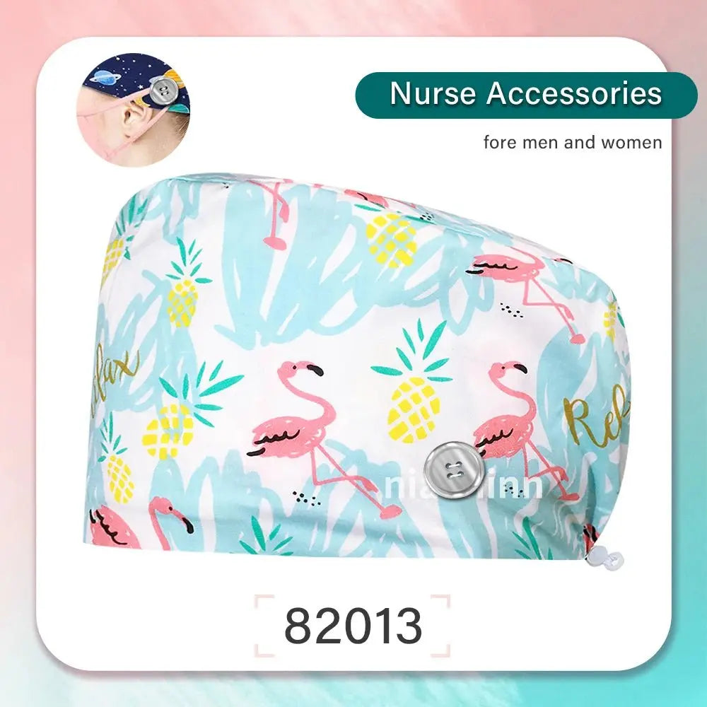 Pure Cotton Nurse Cap for Pet Hospital, Dust-Proof Work Cap for Laboratory, Scrub Cap for Dentistry, Pharmacy Nurse Accessories, Round Scrub CapsMedSurgery Store For Digital HealthMedSurgery Store For Digital Health1005005248091636 - 82013 - One Size82013One SizePure Cotton Nurse Cap for Pet Hospital, Dust-Proof Work Cap for Laboratory, Scrub Cap for Dentistry, Pharmacy Nurse Accessories