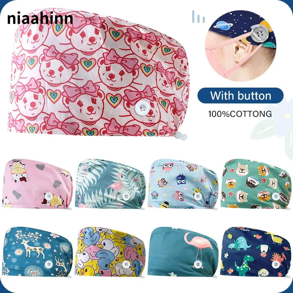 Pure Cotton Nurse Cap for Pet Hospital, Dust-Proof Work Cap for Laboratory, Scrub Cap for Dentistry, Pharmacy Nurse Accessories, Round Scrub CapsMedSurgery Store For Digital HealthMedSurgery Store For Digital Health1005005248091636 - 82096 - One Size82096One SizePure Cotton Nurse Cap for Pet Hospital, Dust-Proof Work Cap for Laboratory, Scrub Cap for Dentistry, Pharmacy Nurse Accessories