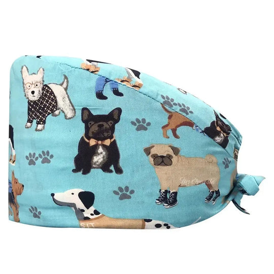 Cartoon Doctor Scrub Cap Pattern Nursing Head Cover Pet Hospital Surgical Cap Unisex Dentist Scrub Hat 2023MedSurgery Store For Digital HealthMedSurgery Store For Digital Health1005006902975345 - NO.1 - NO.17NO.1NO.17Cartoon Doctor Scrub Cap Pattern Nursing Head Cover Pet Hospital Surgical Cap Unisex Dentist Scrub Hat 2023