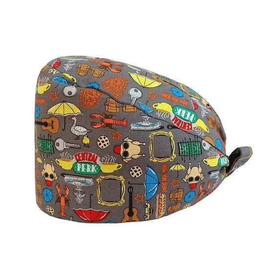 Cartoon doctor operating room pattern print nursing head cap, surgical cap for Pet Hospital, Unisex exfoliating cap for dentist 2023MedSurgery Store For Digital HealthMedSurgery Store For Digital Health1005006902975345 - NO.11 - NO.17NO.17NO.17Nursing head cap with cartoon doctor operating room pattern print, surgical cap for Pet Hospital, Unisex exfoliating cap for dentist 2023