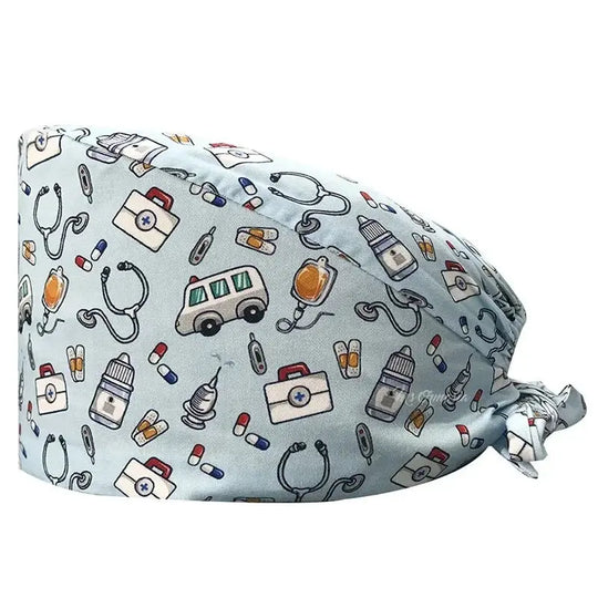 Cartoon Doctor Scrub Cap Pattern Nursing Head Cover Pet Hospital Surgical Cap Unisex Dentist Scrub Hat 2023MedSurgery Store For Digital HealthMedSurgery Store For Digital Health1005006902975345 - NO.1 - NO.17NO.1NO.17Cartoon Doctor Scrub Cap Pattern Nursing Head Cover Pet Hospital Surgical Cap Unisex Dentist Scrub Hat 2023
