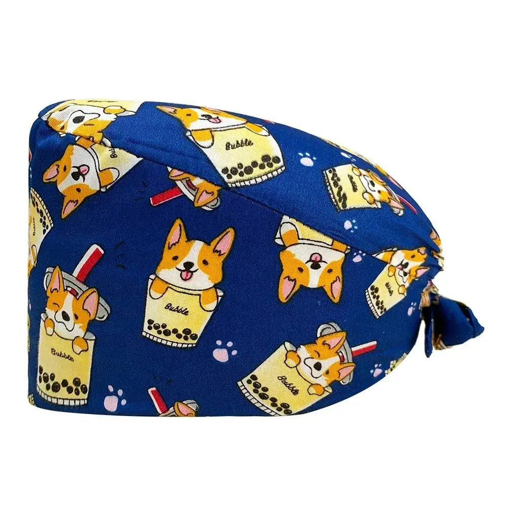 Cartoon Doctor Scrub Cap Pattern Nursing Head Cover Pet Hospital Surgical Cap Unisex Dentist Scrub Hat 2023MedSurgery Store For Digital HealthMedSurgery Store For Digital Health1005006902975345 - NO.1 - NO.17NO.1NO.17Cartoon Doctor Scrub Cap Pattern Nursing Head Cover Pet Hospital Surgical Cap Unisex Dentist Scrub Hat 2023