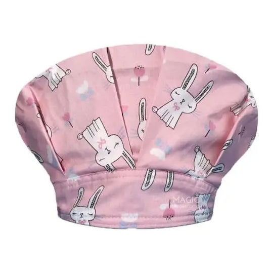 🧢Cotton Unisex Surgical Cap - Fun Animal Print | Adjustable, Breathable and Professional.