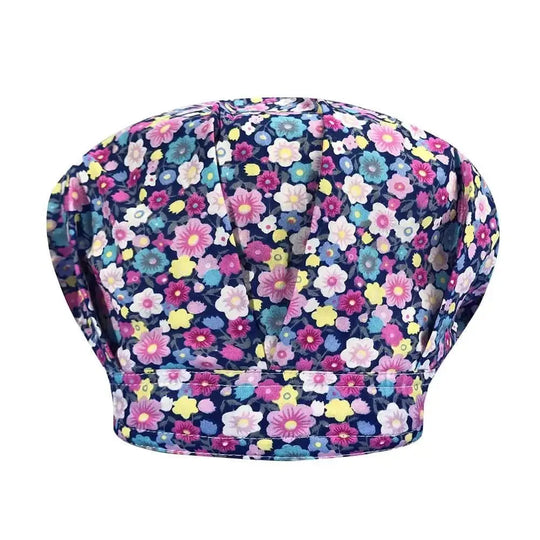 🧢Cotton Unisex Surgical Cap - Fun Animal Print | Adjustable, Breathable and Professional.