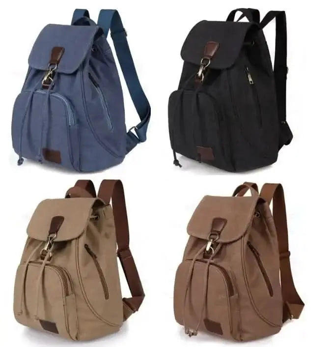 🎒Casual Canvas Backpack for Healthcare Professionals - Spacious and Modern....