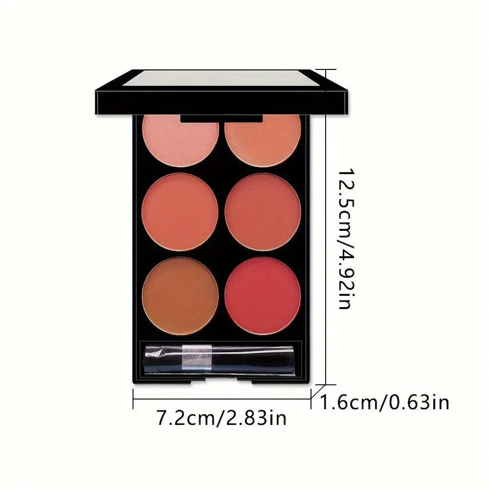 6-Color All-in-One Blush and Contour Palette, Pearlescent Matte Powder Makeup PaletteMedSurgery Store For Digital HealthMedSurgery Store For Digital Health1005007460954269 - 1 - T3231 - T3236-Color All-in-One Blush and Contour Palette, Pearlescent Matte Powder Makeup Palette