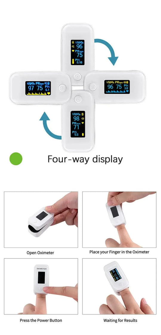 0.96-inch OLED display for accurate finger pulse oximeter sensing - fulfillment - serviceMedSurgery Store For Digital Health1005009589399621 - Default Title0.96-inch OLED display for accurate finger pulse oximeter sensing