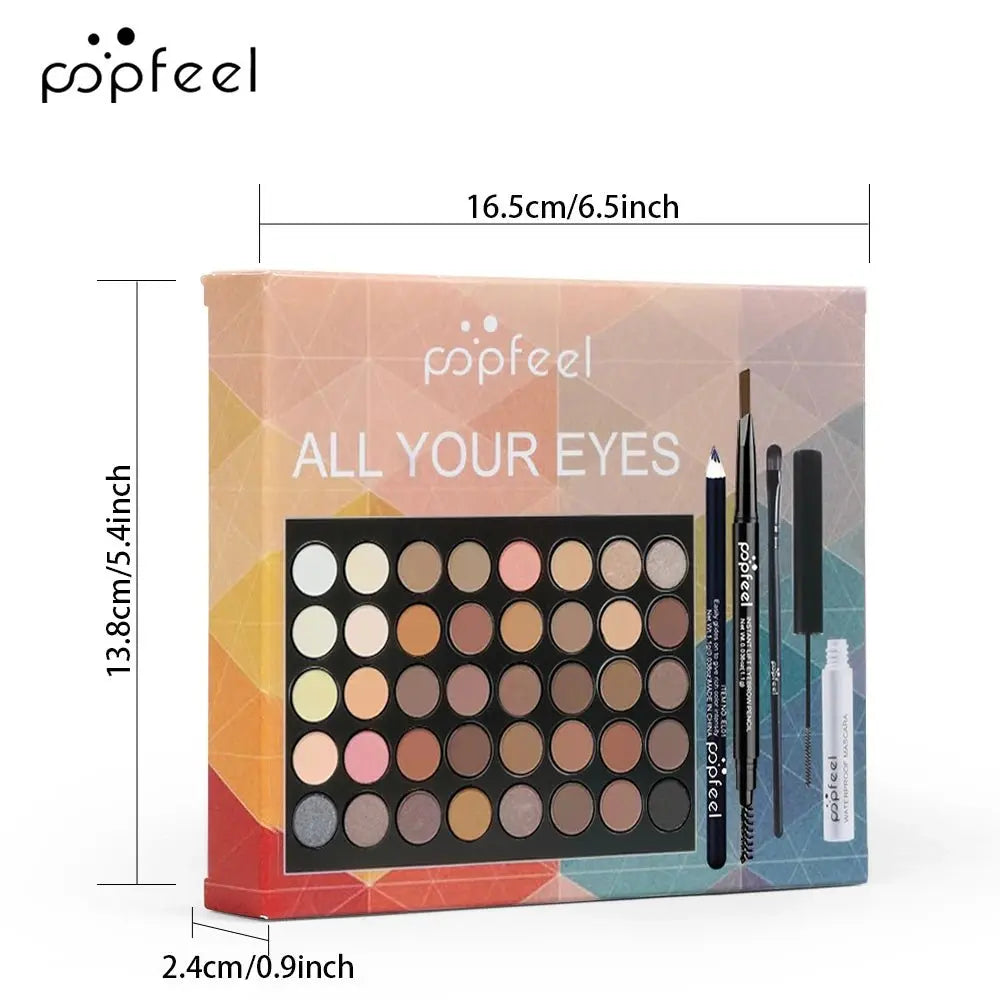 POPFEEL - Women's makeup set, eyeshadow palette, eyeliner, mascara, eyebrow pencil, makeup toolbox, giftsMedSurgery Store For Digital HealthMedSurgery Store For Digital Health1005008248135195 - SET001ASET001APOPFEEL - Women's makeup set, eyeshadow palette, eyeliner, mascara, eyebrow pencil, makeup toolbox, gifts.