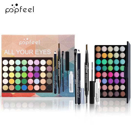 POPFEEL - Women's makeup set, eyeshadow palette, eyeliner, mascara, eyebrow pencil, makeup toolbox, giftsMedSurgery Store For Digital HealthMedSurgery Store For Digital Health1005008248135195 - SET001ASET001APOPFEEL - Women's makeup set, eyeshadow palette, eyeliner, mascara, eyebrow pencil, makeup toolbox, gifts.