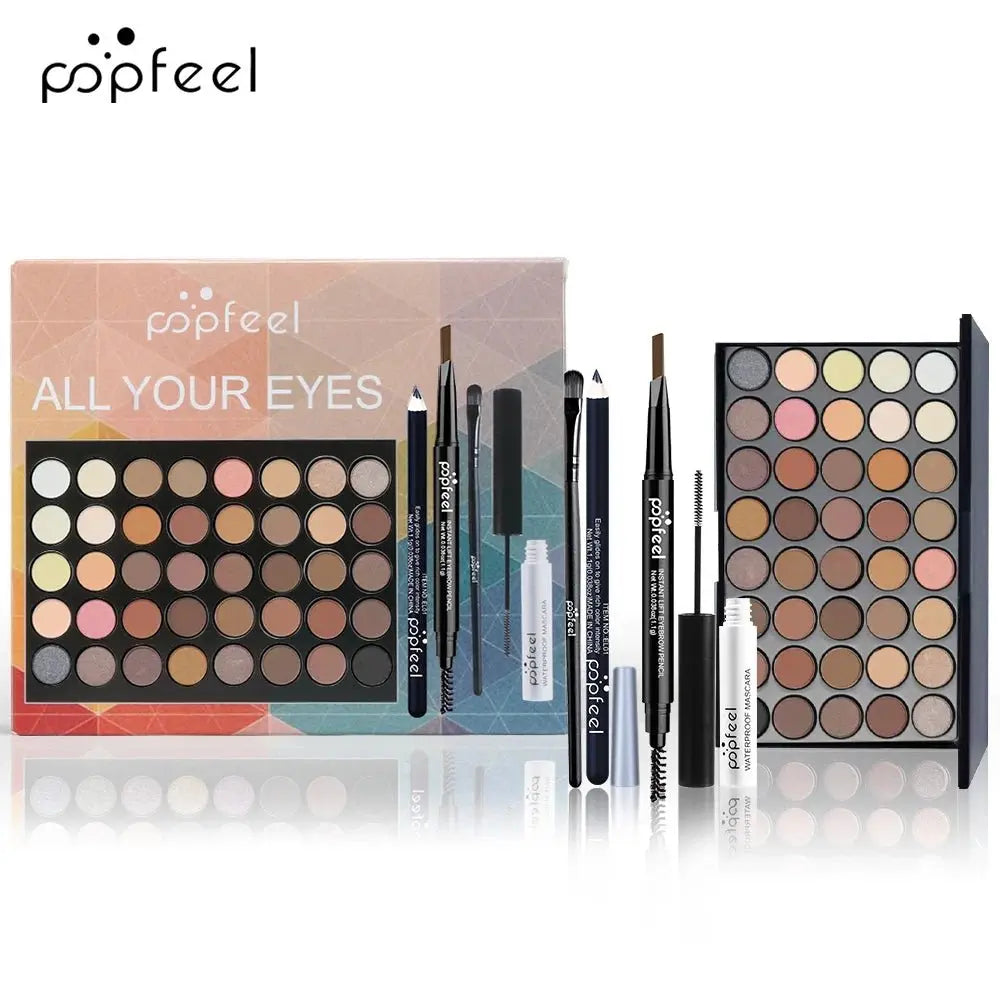 POPFEEL - Women's makeup set, eyeshadow palette, eyeliner, mascara, eyebrow pencil, makeup toolbox, giftsMedSurgery Store For Digital HealthMedSurgery Store For Digital Health1005008248135195 - SET001ASET001APOPFEEL - Women's makeup set, eyeshadow palette, eyeliner, mascara, eyebrow pencil, makeup toolbox, gifts.