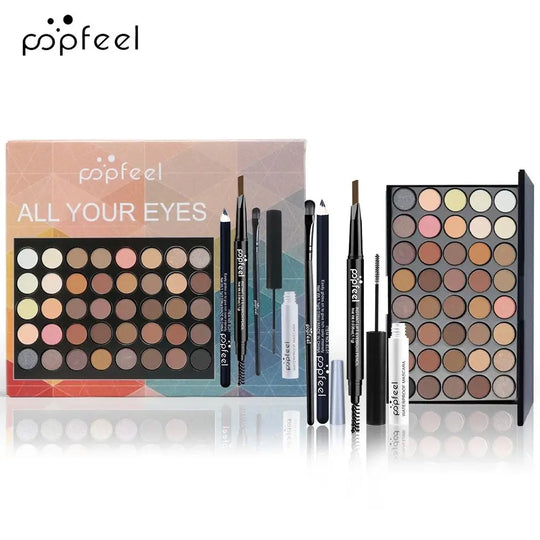 POPFEEL - Women's makeup set, eyeshadow palette, eyeliner, mascara, eyebrow pencil, makeup toolbox, giftsMedSurgery Store For Digital HealthMedSurgery Store For Digital Health1005008248135195 - SET001ASET001APOPFEEL - Women's makeup set, eyeshadow palette, eyeliner, mascara, eyebrow pencil, makeup toolbox, gifts.