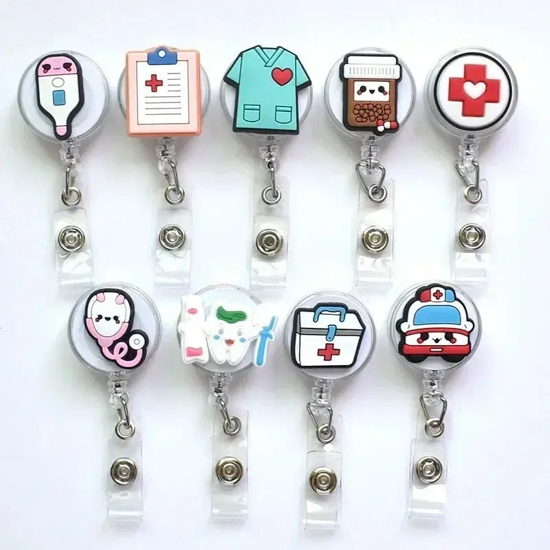 Card Holder/Work badge, cartoon retractable badge reels.Apparel & Accessoriesdsers - fulfillment - serviceMedSurgery Store For Digital Health1005006247274245 - No.10No.10Card Holder/Work badge, cartoon retractable badge reels.