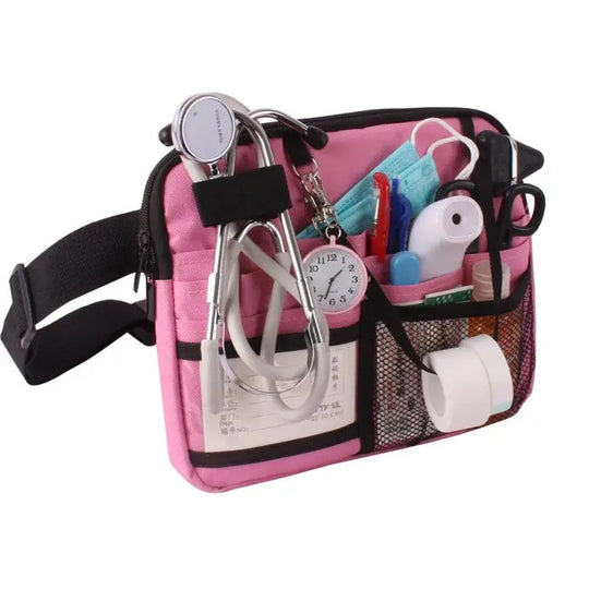 Nurse Fanny Pack Multi Pocket Waist Organizer Belt with Adjustable Waist Strap Nurse Waist Pouch Organizer Pouch Portable