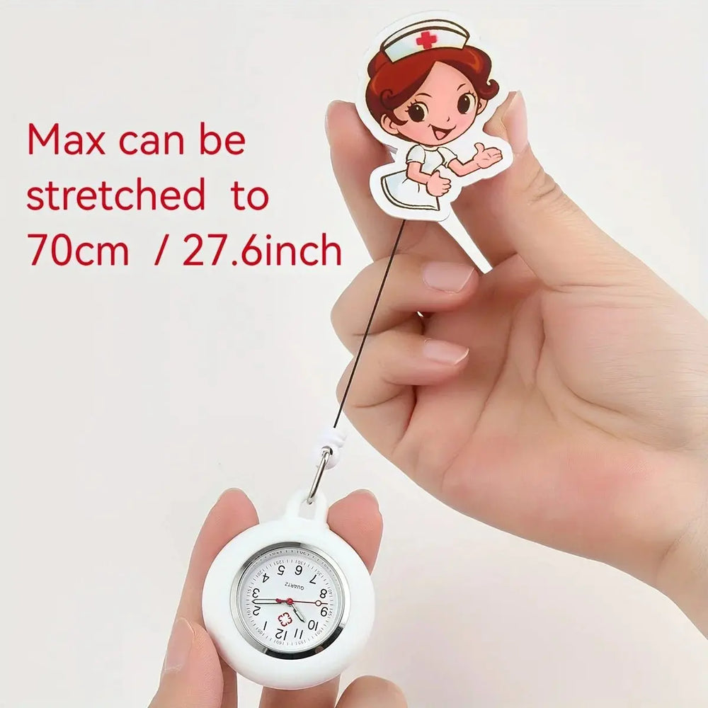 Adorable nurse watch, rechargeable and stretchable with rubber strapApparel & Accessoriesdsers - fulfillment - serviceMedSurgery Store For Digital Health1005008972727058 - whitewhiteAdorable nurse watch, rechargeable and stretchable with rubber strap