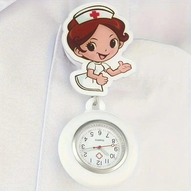 Adorable nurse watch, rechargeable and stretchable with rubber strapApparel & Accessoriesdsers - fulfillment - serviceMedSurgery Store For Digital Health1005008972727058 - whitewhiteAdorable nurse watch, rechargeable and stretchable with rubber strap