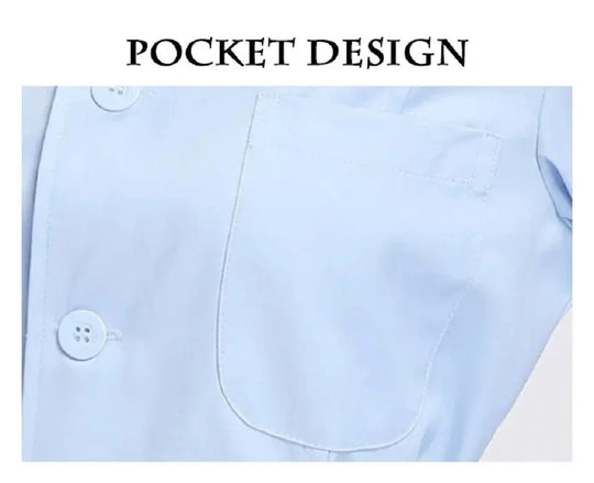 Nursing Uniform, Women's Lab Coats, Nurse Practitioner Suit, Long Sleeve Beauty Salon Workwear, Medical Dress Solid Colorodsers - fulfillment - serviceMedSurgery Store For Digital Health1005006321805856 - White - XXLWhiteXXLNursing Uniform, Women's Lab Coats, Nurse Practitioner Suit, Long Sleeve Beauty Salon Workwear, Medical Dress Solid Color